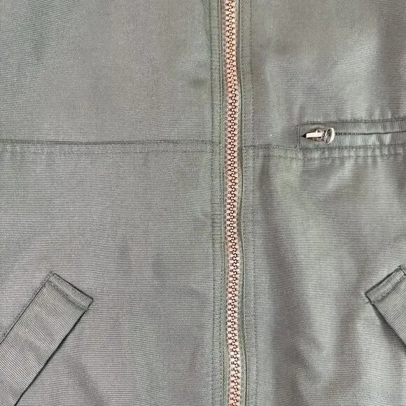 VTG Y2K Abercrombie Performance Jacket Men’s XS Green Full Zip Windbreaker - Picture 7 of 8